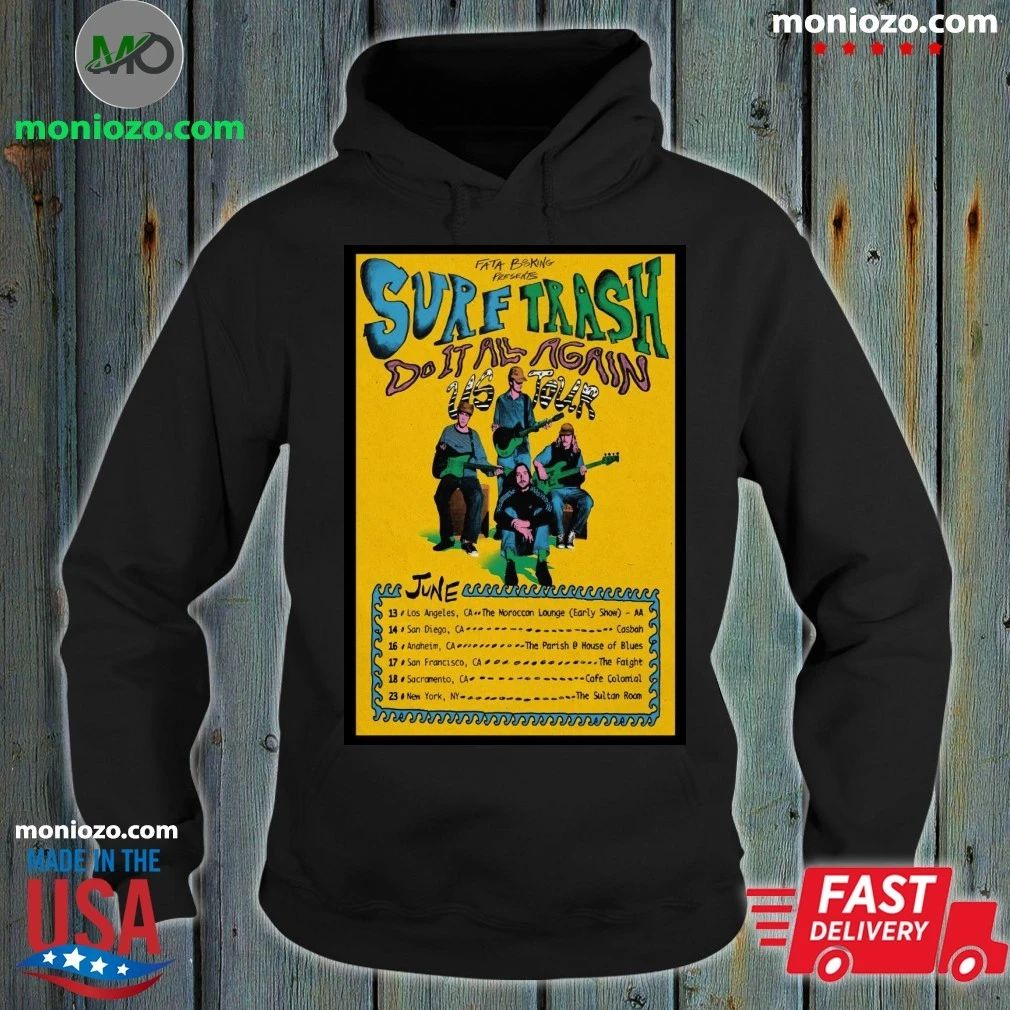 Original Surf Trash Do It All Again US Tour 2026 Poster Shirt – Best Gift for Music Fans