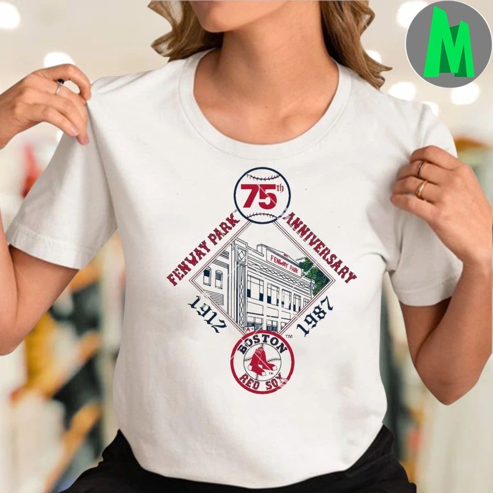 Fenway Park Anniversary Boston Red Sox Logo Shirt