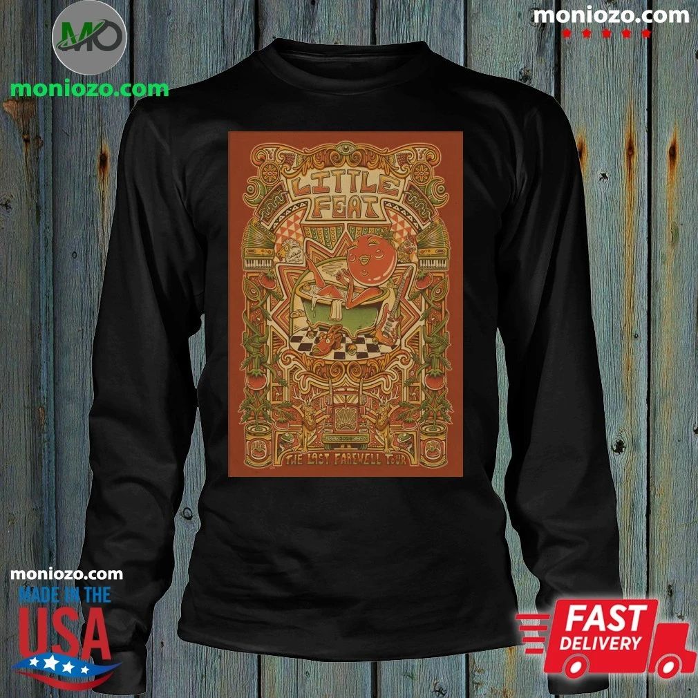 Little Feat The Last Farewell Tour 26 Poster Shirt