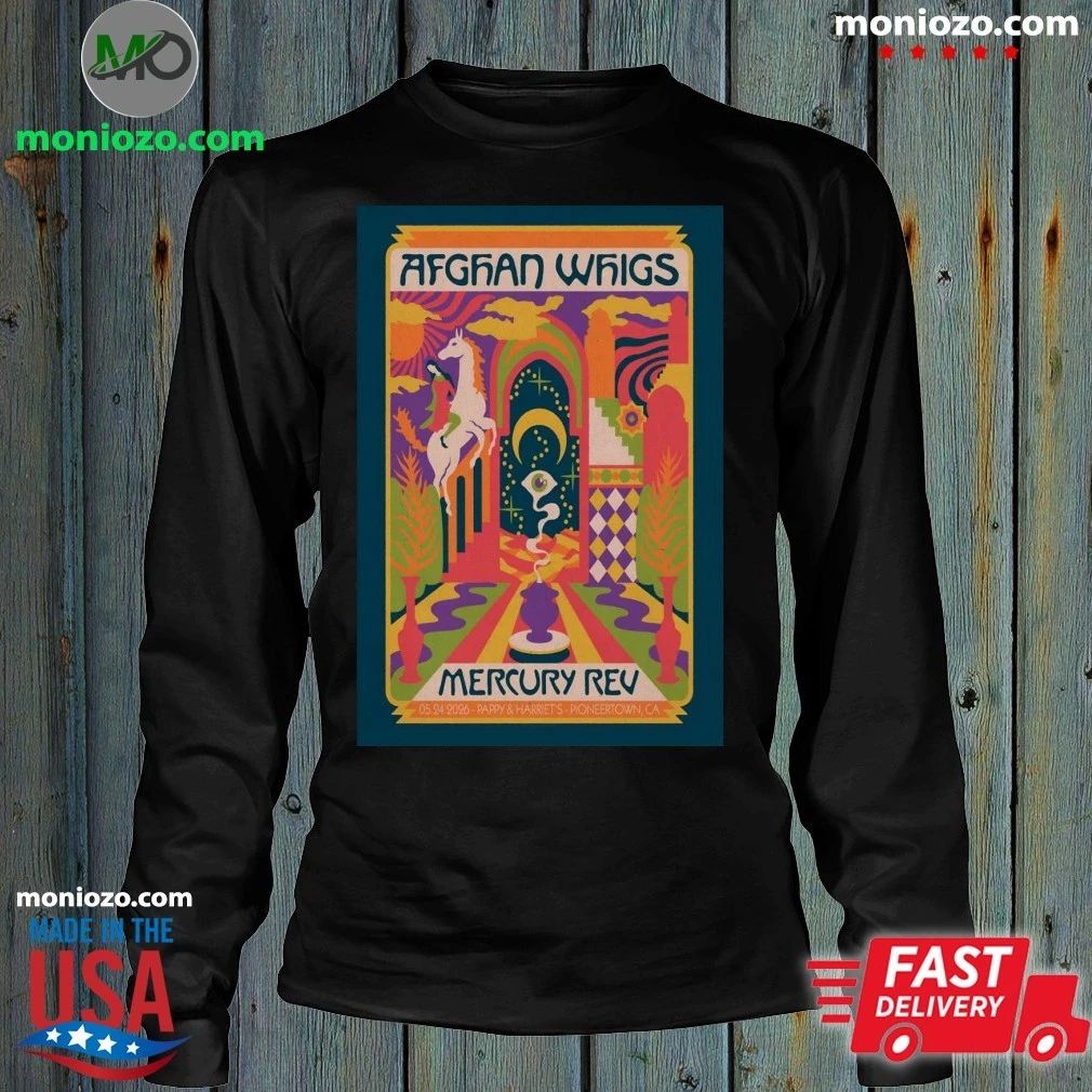 The Afghan Whigs At Pappy-Harriet’s On May 24 2026 Poster Shirt
