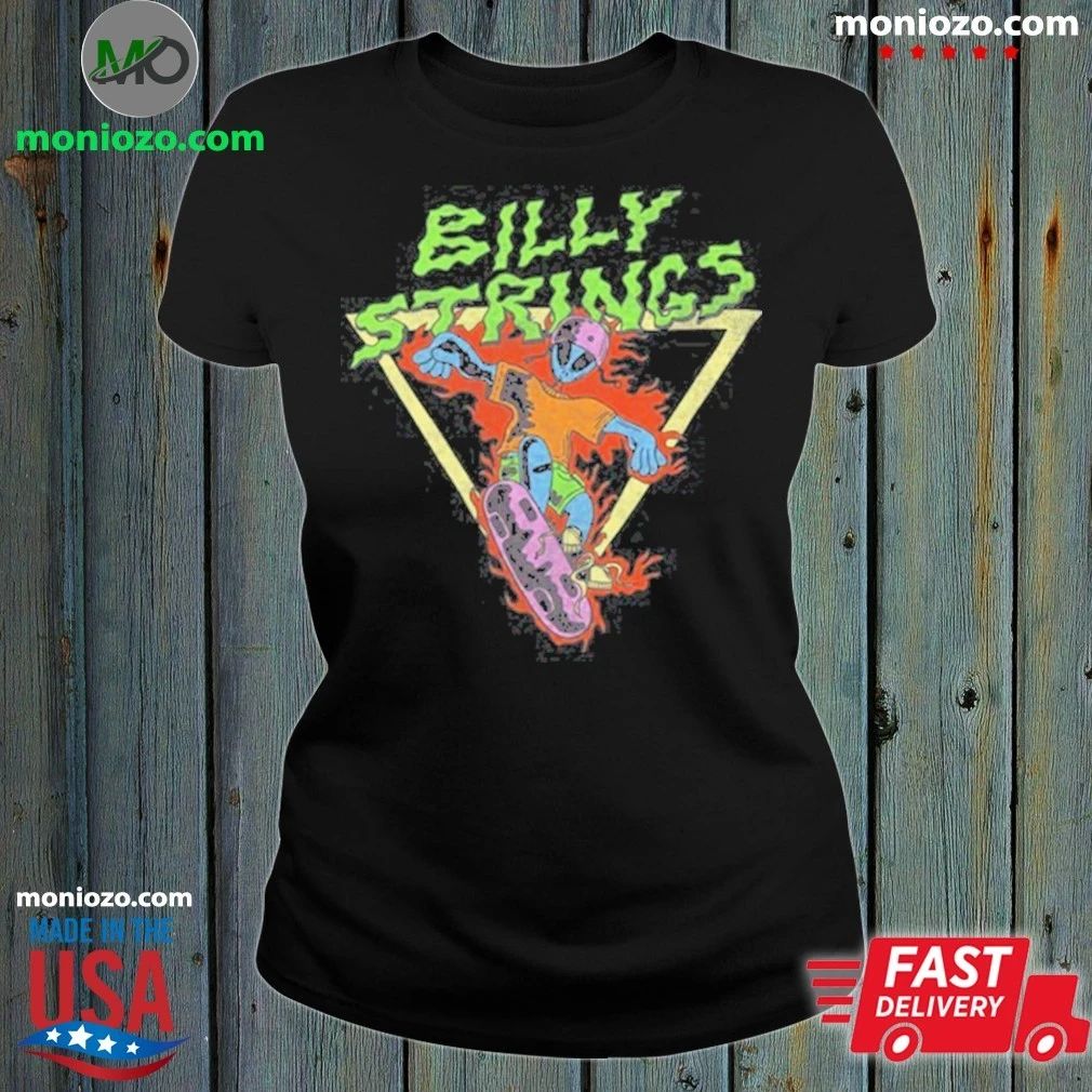 Original Billy Strings Spring Tour 2026 Alien Shirt