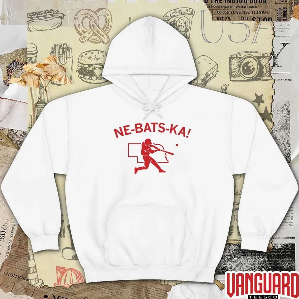 Ne-Bats-Ka Nebraska Cornhuskers Pop-Up Shop Baseball t-shirt