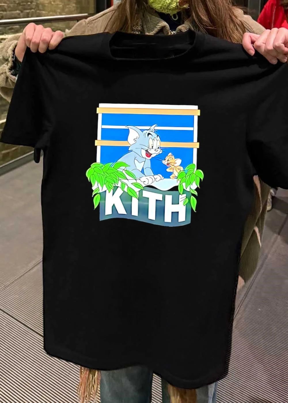 Kith Tom And Jerry Window Leaves Shirt