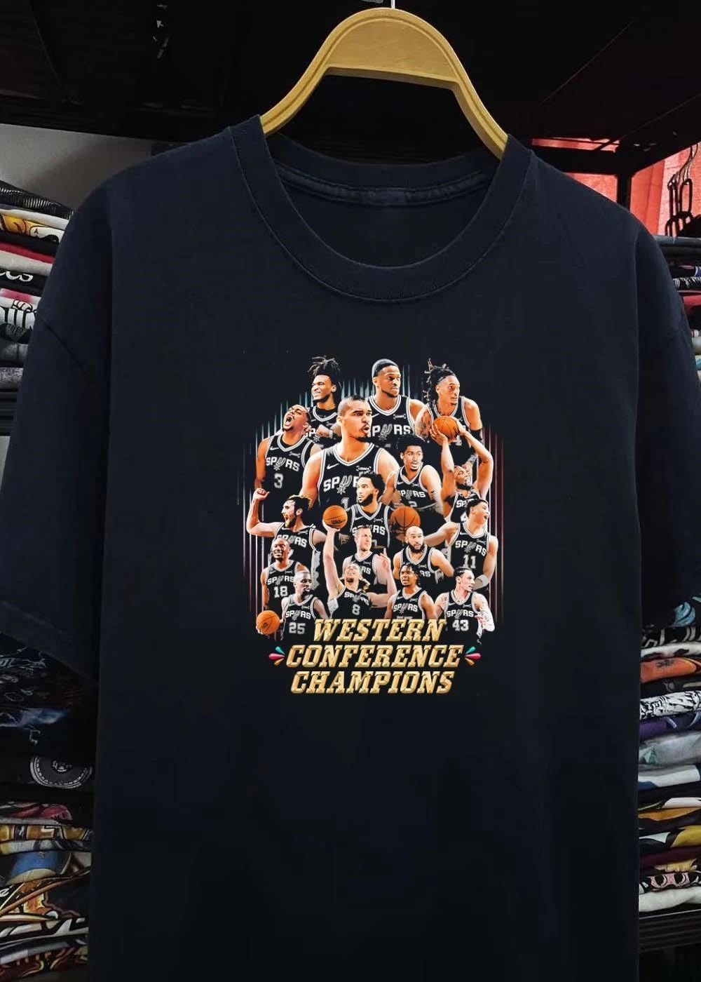 Victor Wembanyama San Antonio Spurs Western Conference Champions NBA WESTERN CONFERENC shirt