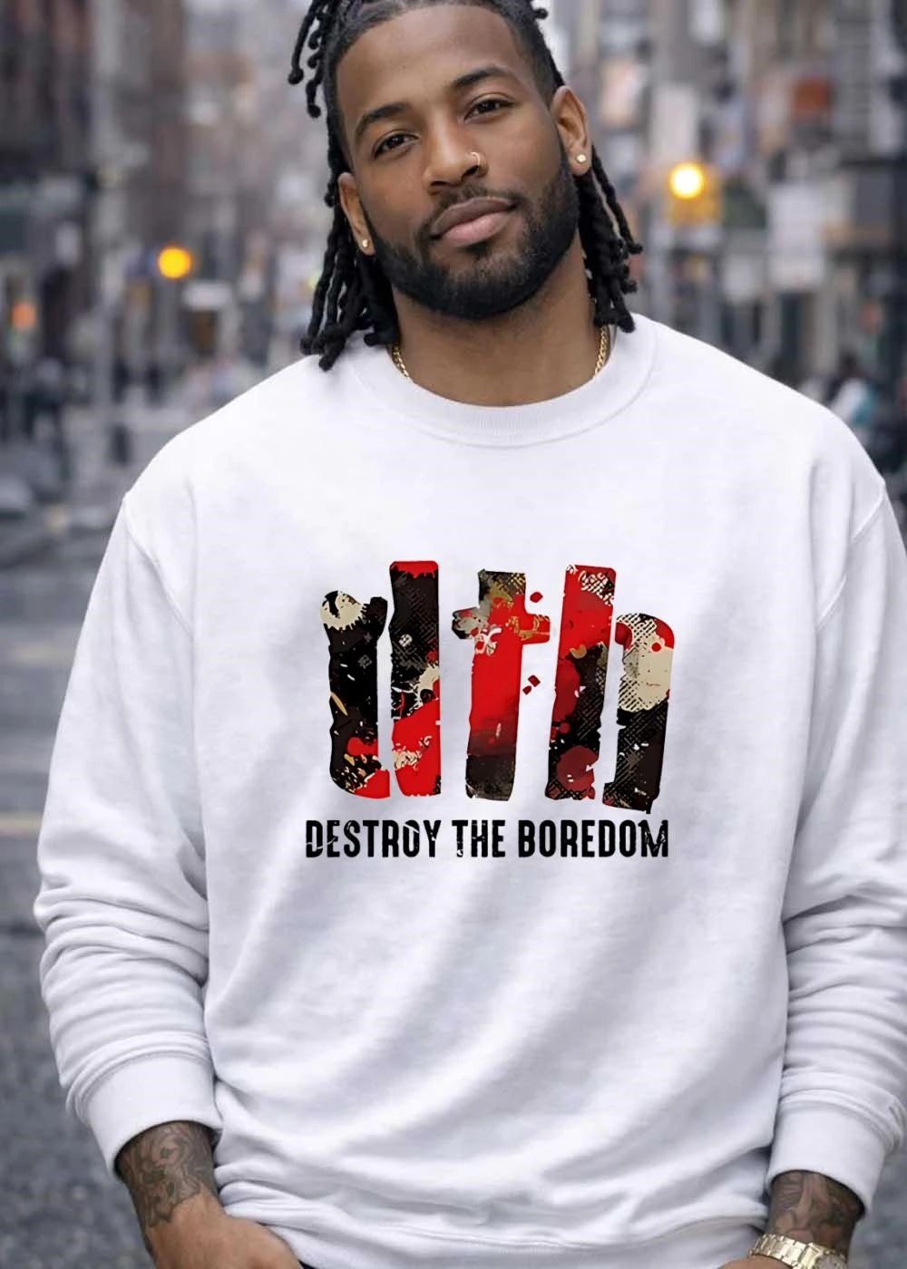 Destroy the Boredom Utih T-Shirt