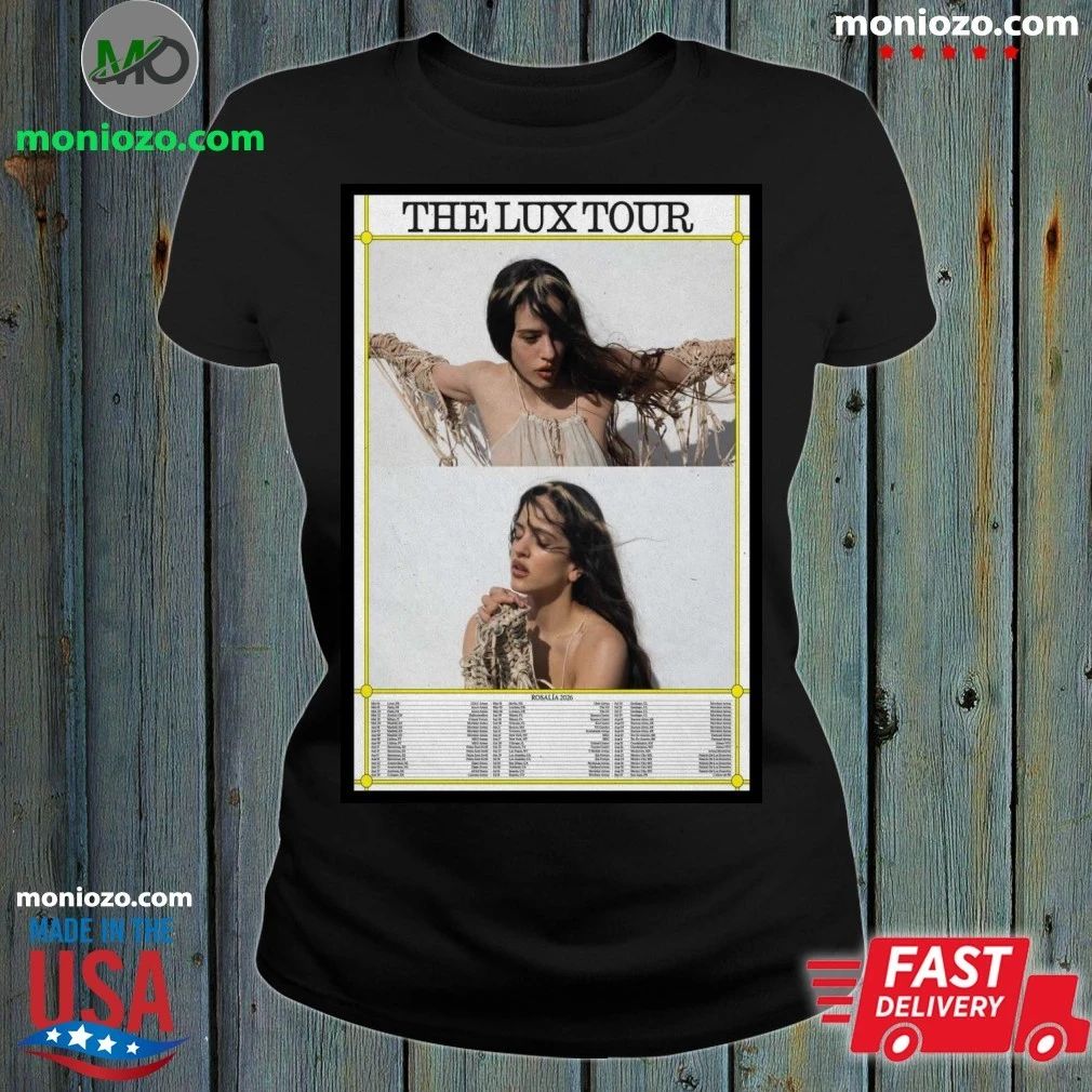 Original Rosalía LUX Tour 2026 Poster Shirt