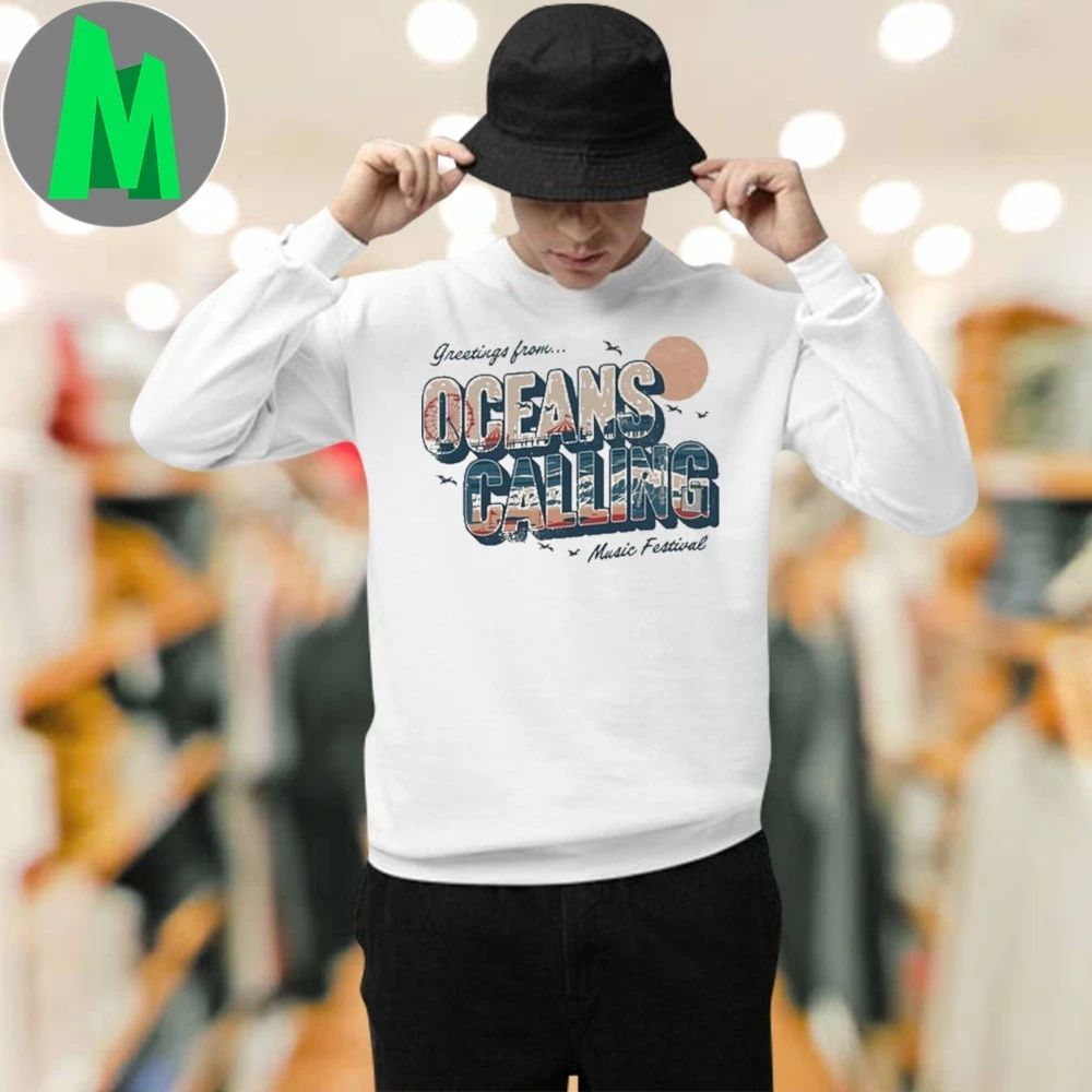 Original Oceans Calling Music Festival At Ocean City Boardwalk On Sept 26-28 2025 Shirt
