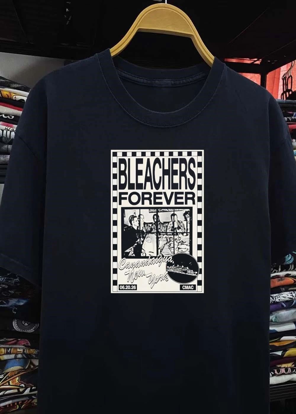 Bleachers Forever Canandaigua New York 06.20.26 CMAC concert poster shirt