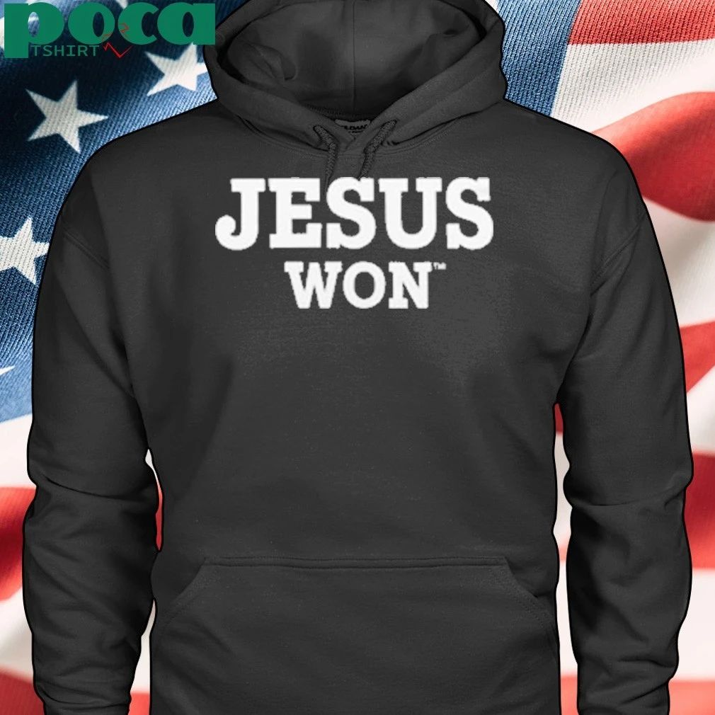 Nebraska Cornhuskers x JESUS WON Special Black shirt
