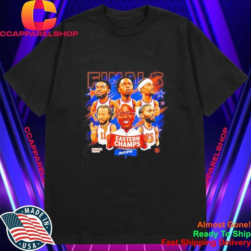 Jalen Brunson Karl Anthony Towns Knicks Finals Eastern Champs 2026 Shirt