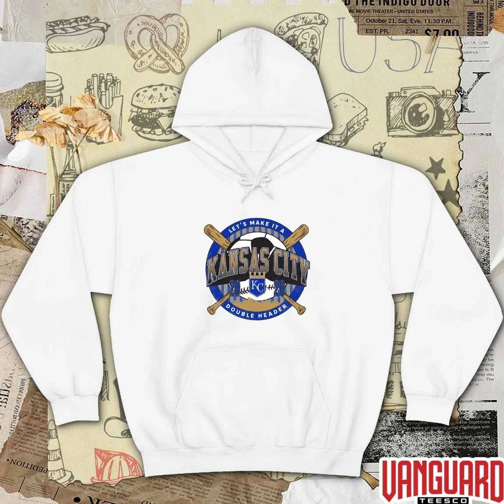 Kansas City Royals MLB Let’s Make It A Double Header t-shirt