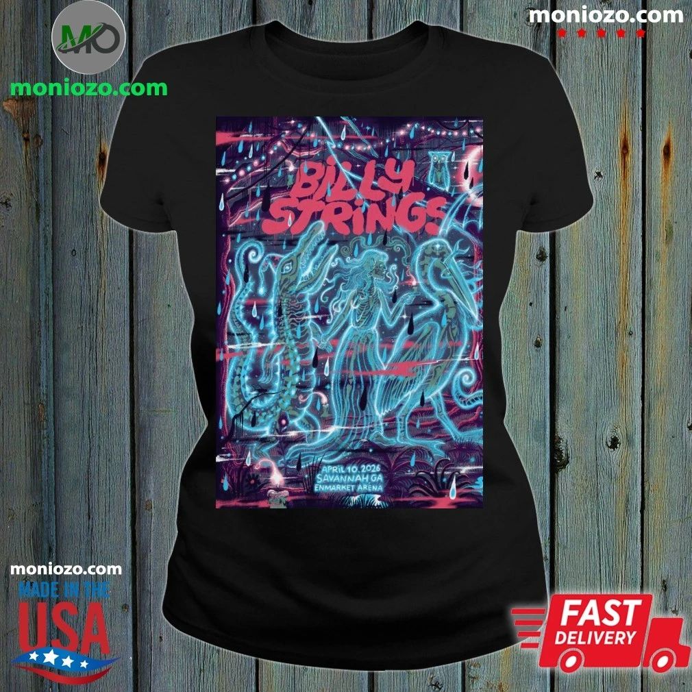 Billy Strings Enmarket Arena In Savannah GA April 10 2026 Poster Shirt