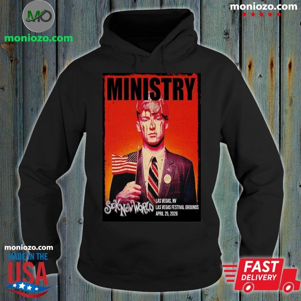 Ministry Concert Las Vegas NV April 25 2026 Poster Shirt – Best Gift for Music Fans