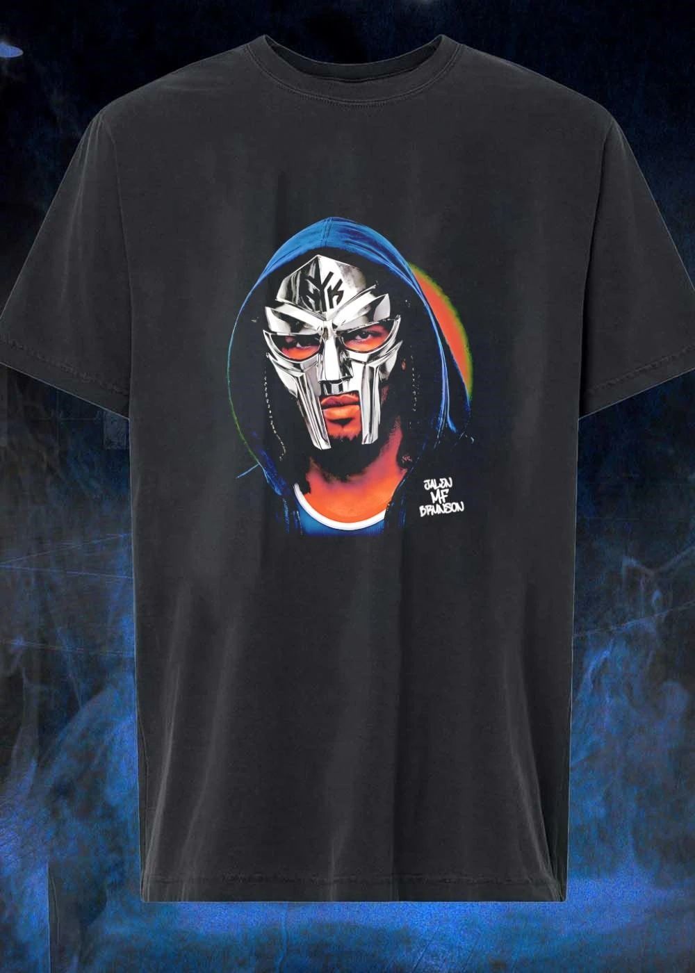 Jalen MF Brunson Masked Knick Graphic T-Shirt