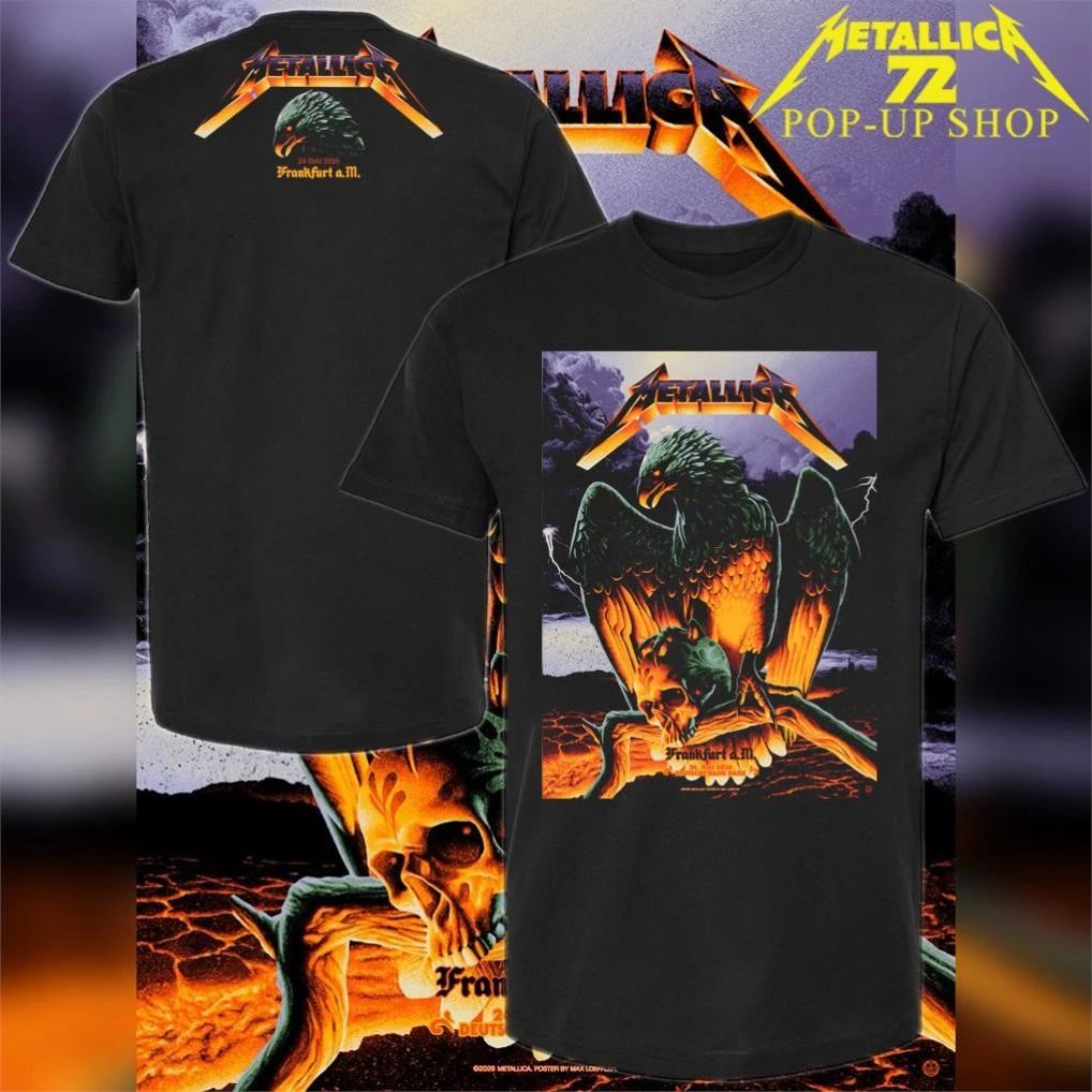 Metallica M72Frankfurt Mai 24 2026 Show 2 Art By Max Löffler Pop-Up Shop T-Shirt