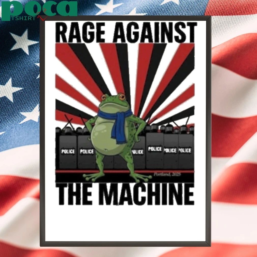 Viral Rage Against The Machine Frog Political Protest 2025 Shirt