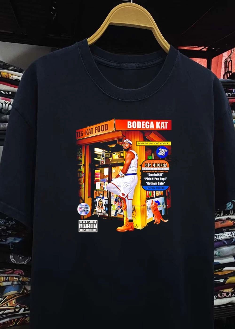 Posted on the Block Bodega Kat Big Knicks T-Shirt