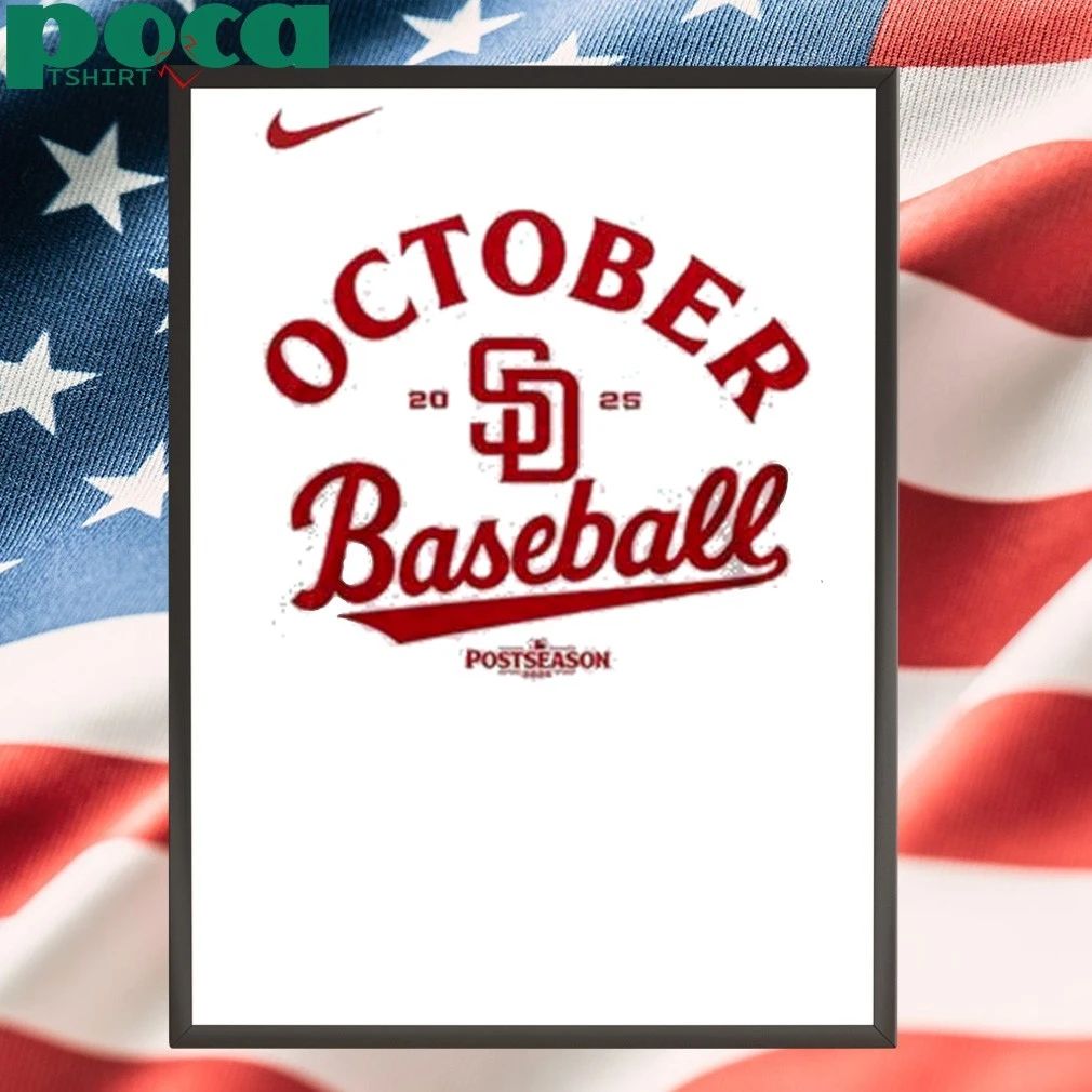 San Diego Padres Slam Diego October T-Shirt