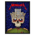 Metallica M72 Bucharest limited-edition poster by Matei Apostolescu