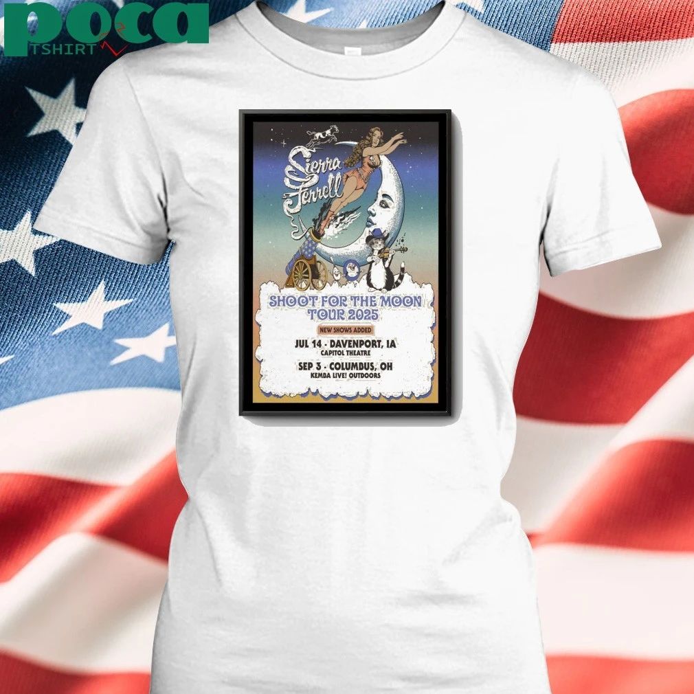 Sierra Ferrell Concert Columbus, OH September 3, 2025 Poster shirt
