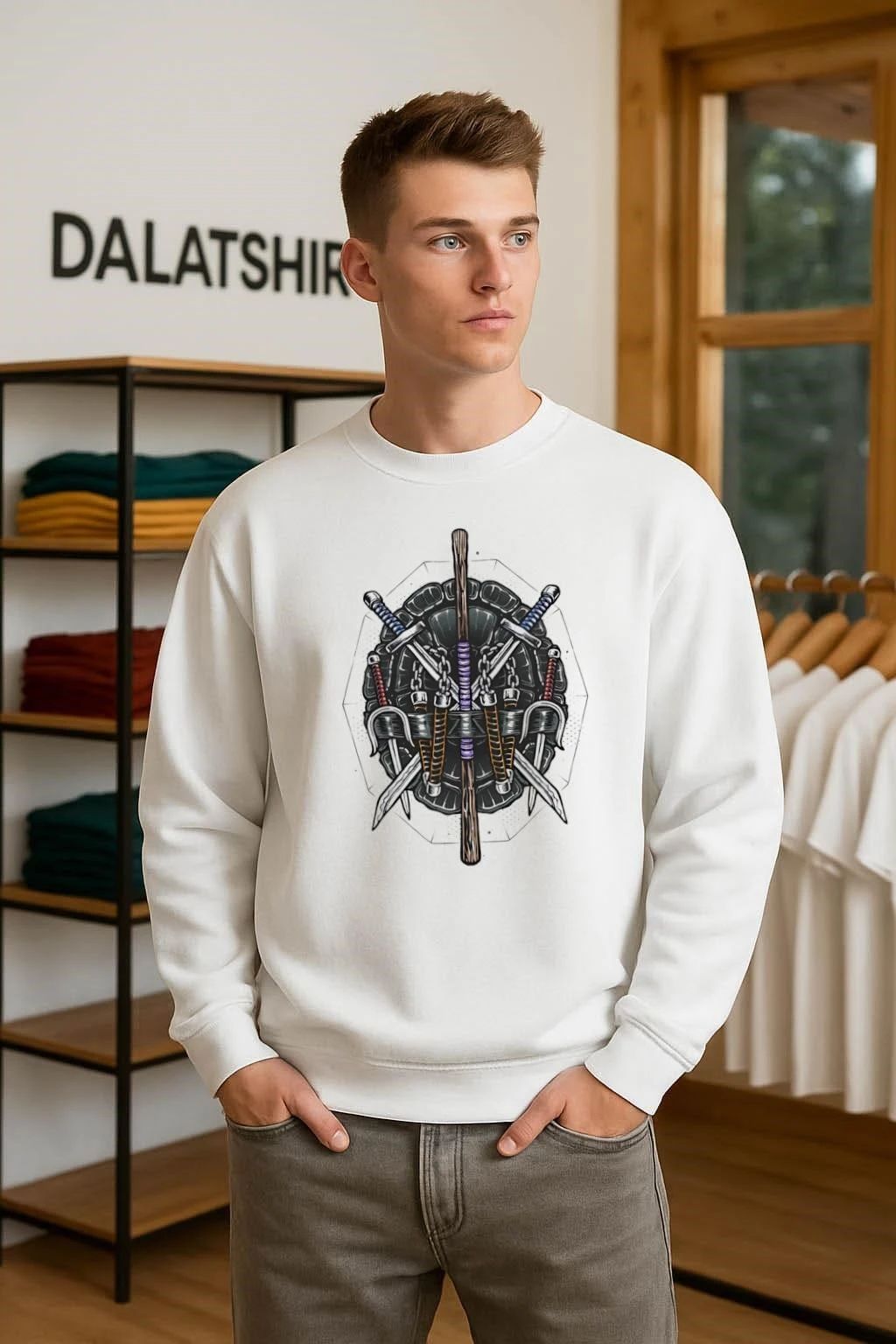 Half Shelled Weaponry logo shirt