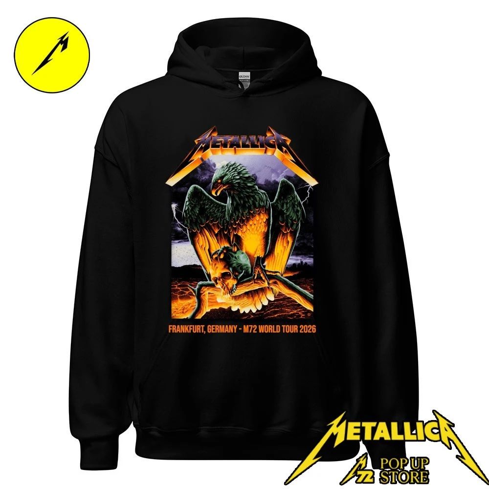 Metallica May 24, 2026 Frankfurt, Germany At Deutsche Bank Park Pop-Up limited edition Shirt