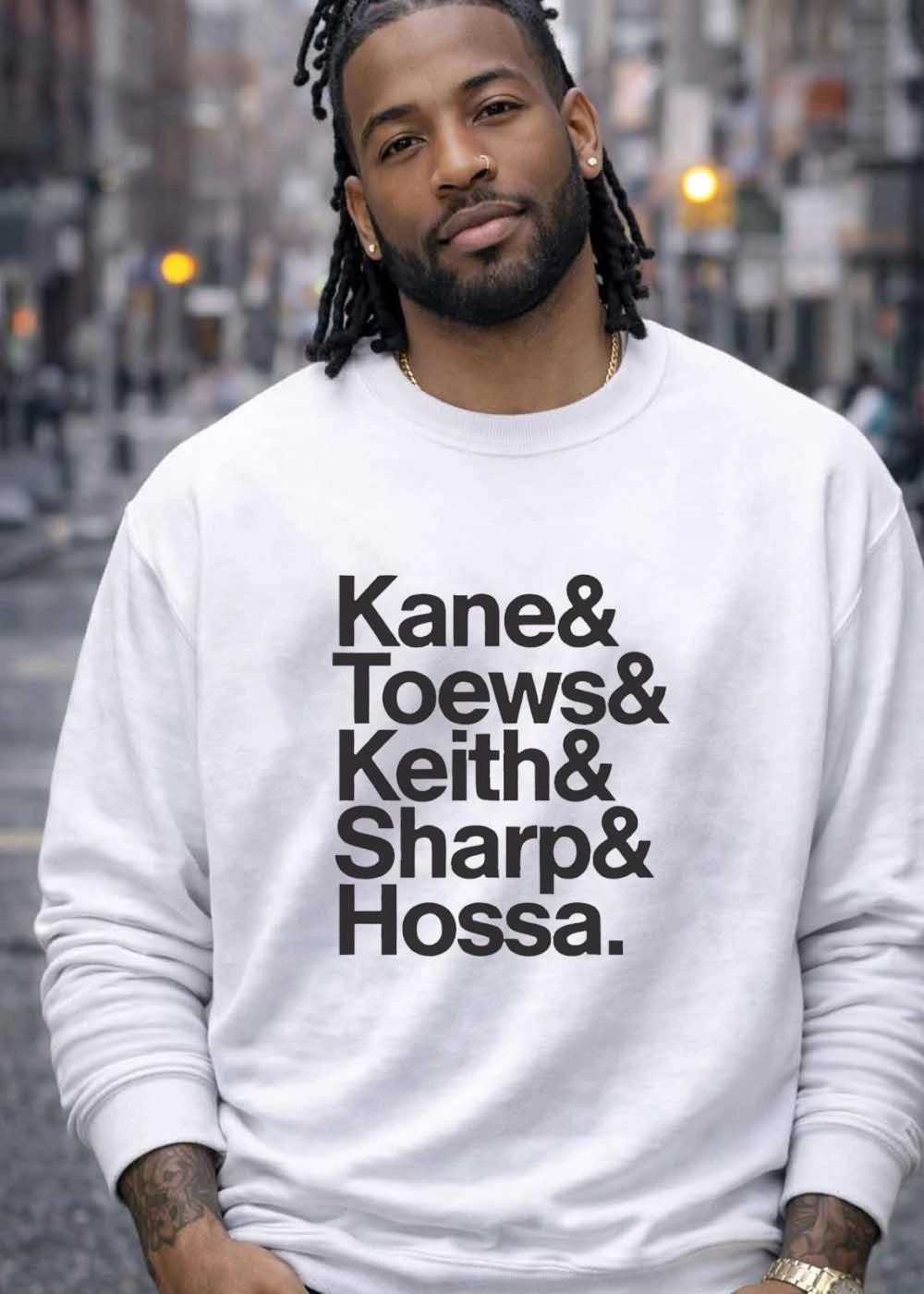 Kane & Toews & Keith & Sharp & Hossa Chicago Blackhawks T-Shirt