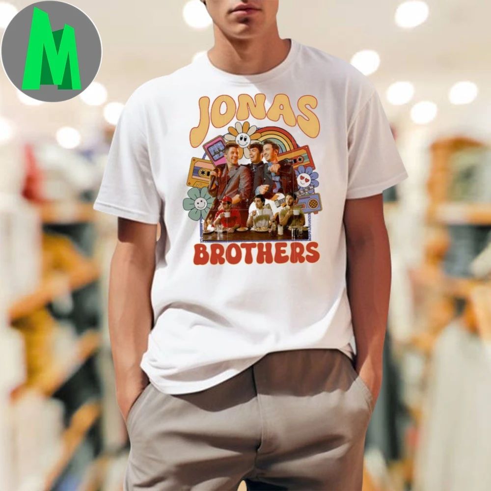 Jonas brothers flower retro Shirt