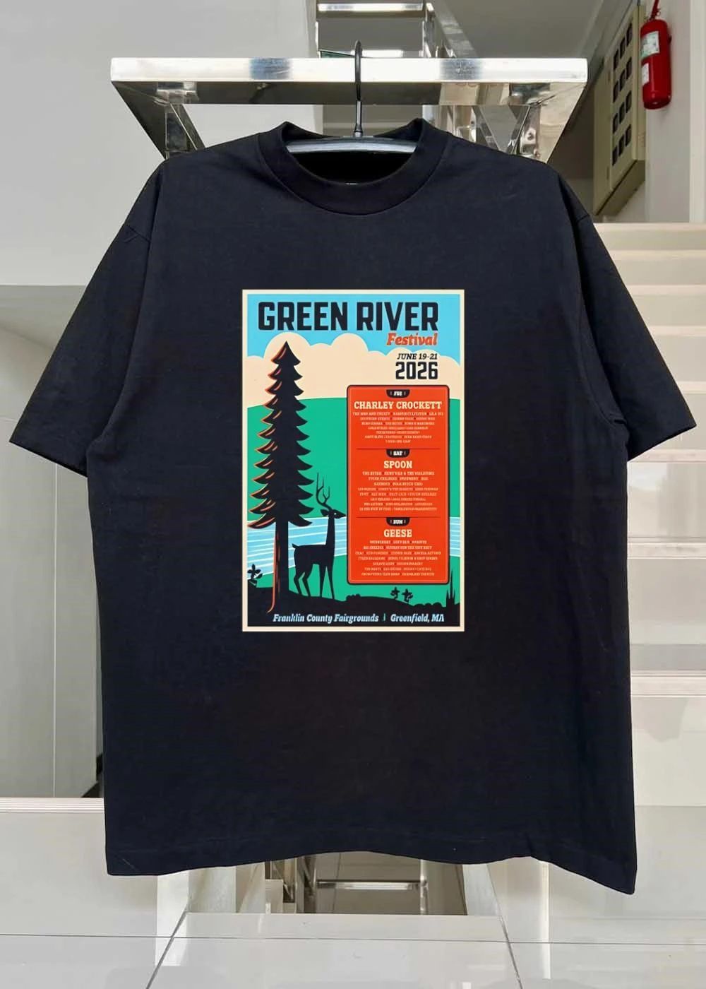 Green River Festival 2026 Franklin County Fairgrounds shirt