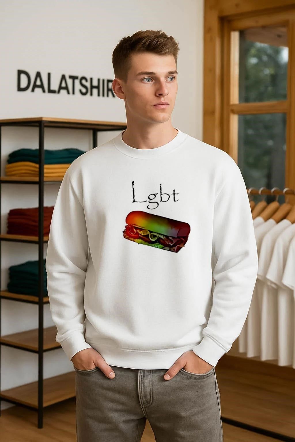 LGBT burgers shirt