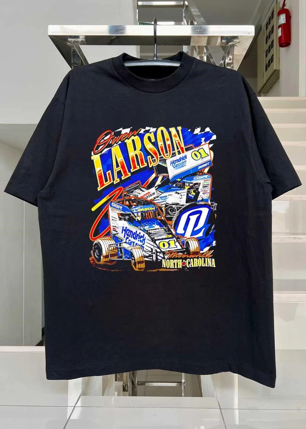 Owen Larson Sprint Car Hendrick Cars Mooresville North Carolina Shirt