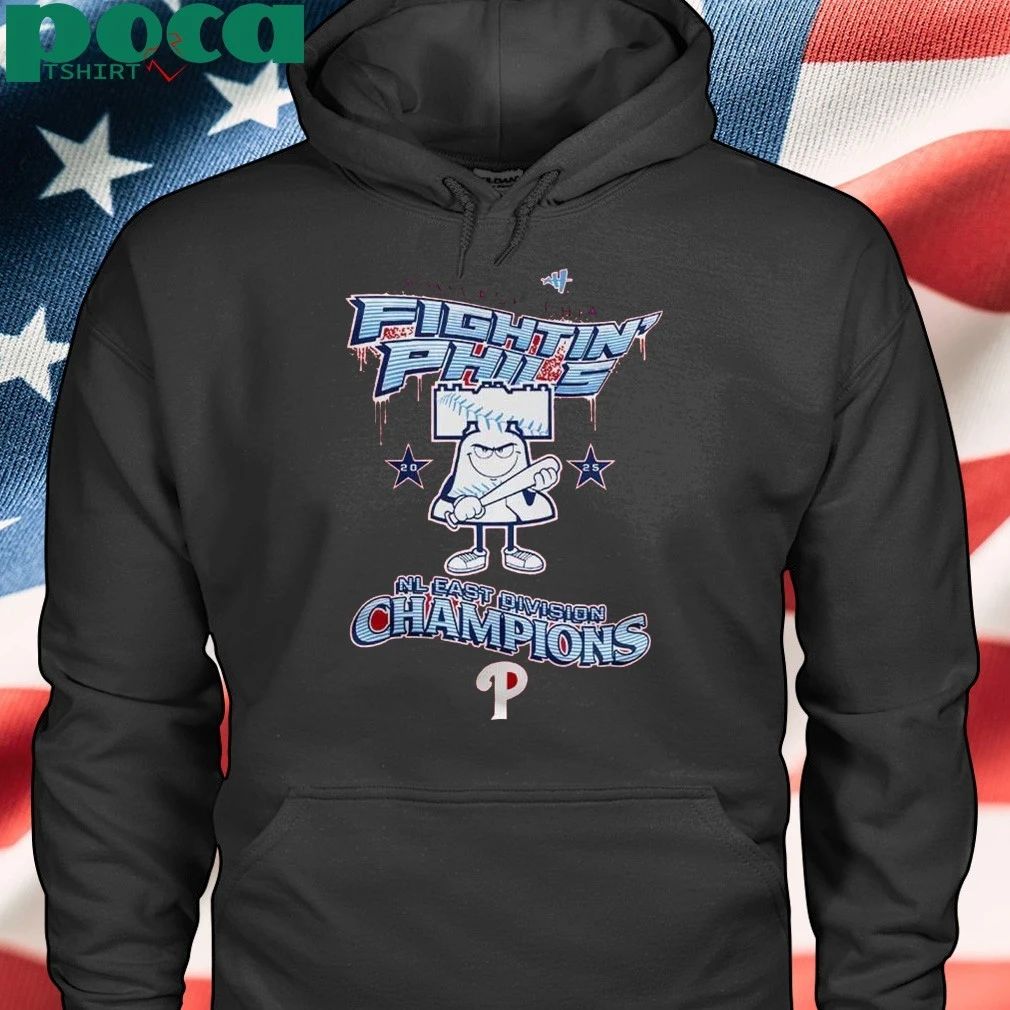 Philadelphia Phillies 2025 National League East Champions Fightin Phils Shirt