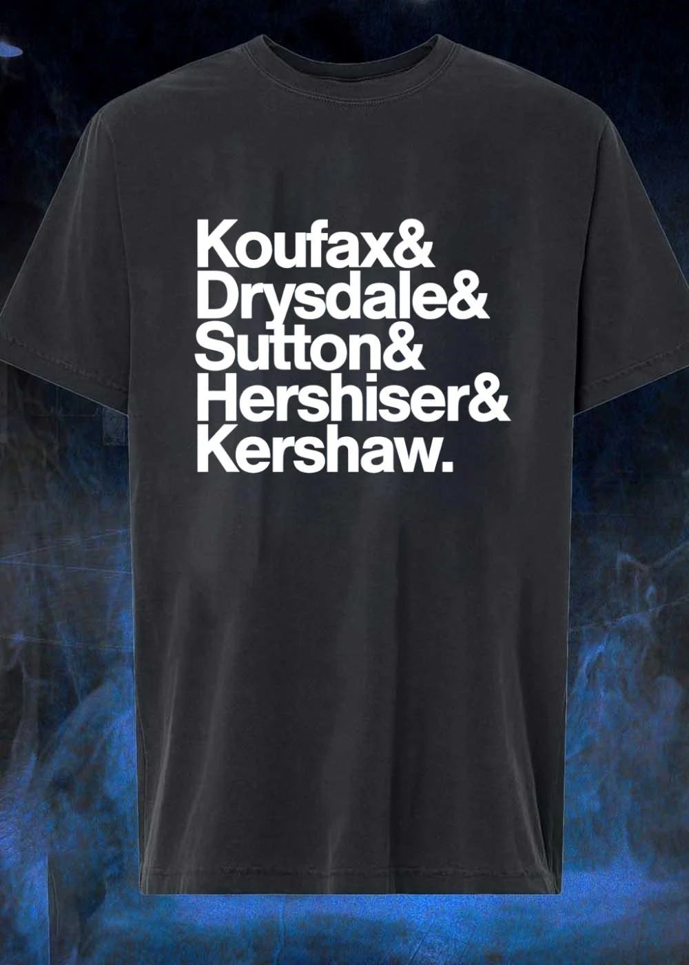 Los Angeles Dodgers Fan Apparel Koufax Drysdale Sutton Hershiser Kershaw Shirt