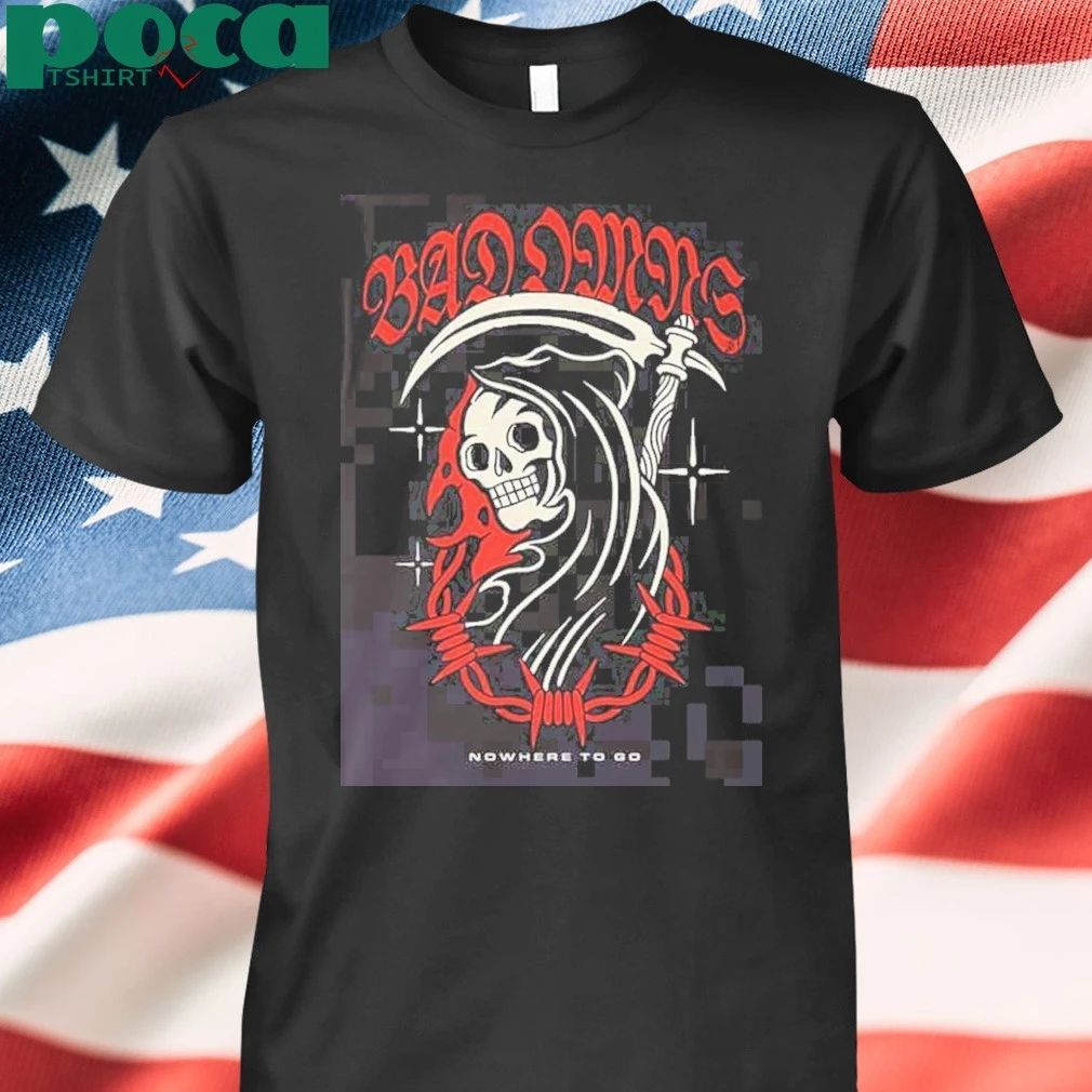 Bad Omens 2025 Nowhere To Go T-shirt