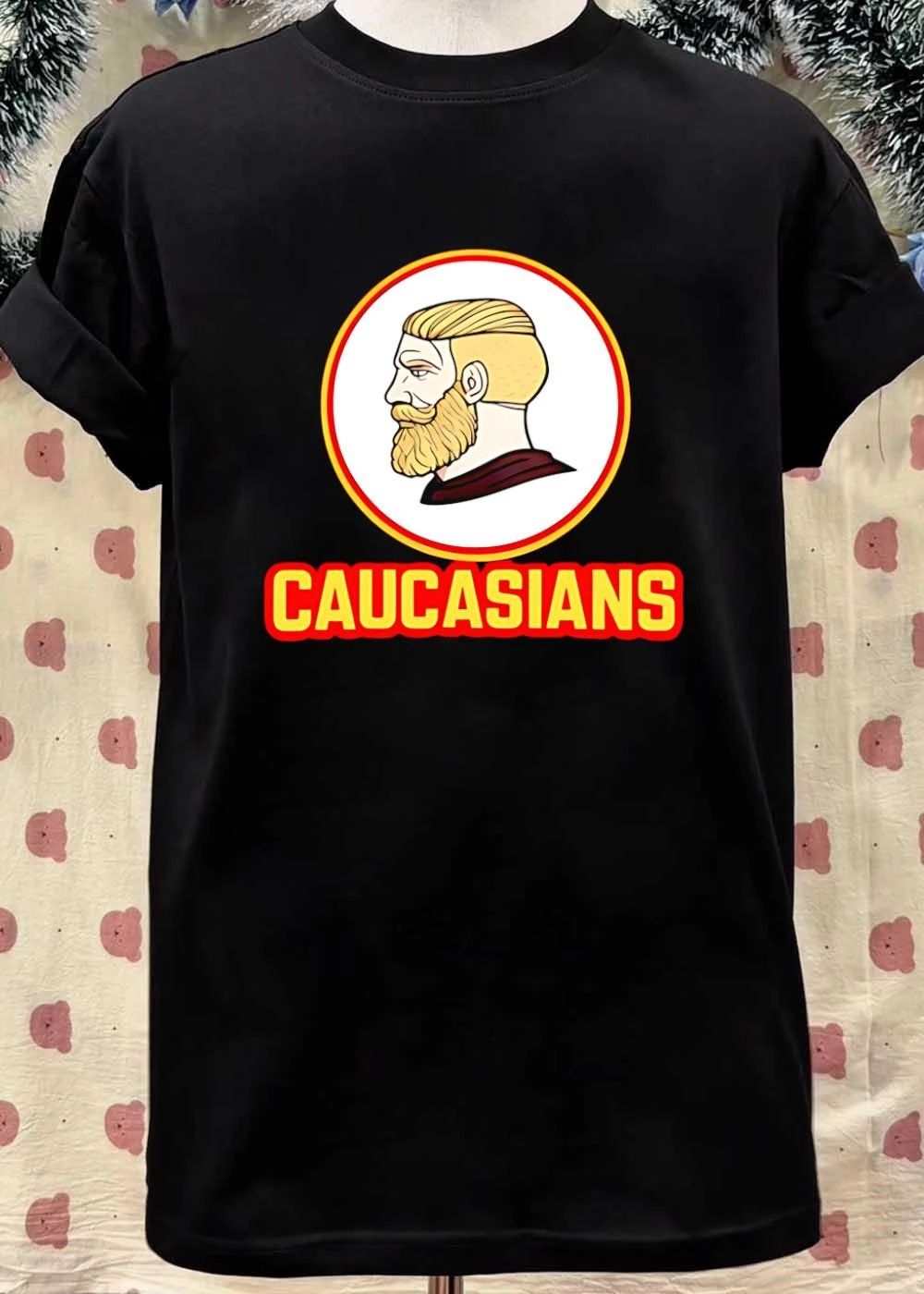 Nordic Chad Meme Caucasians Graphic Men T-Shirt