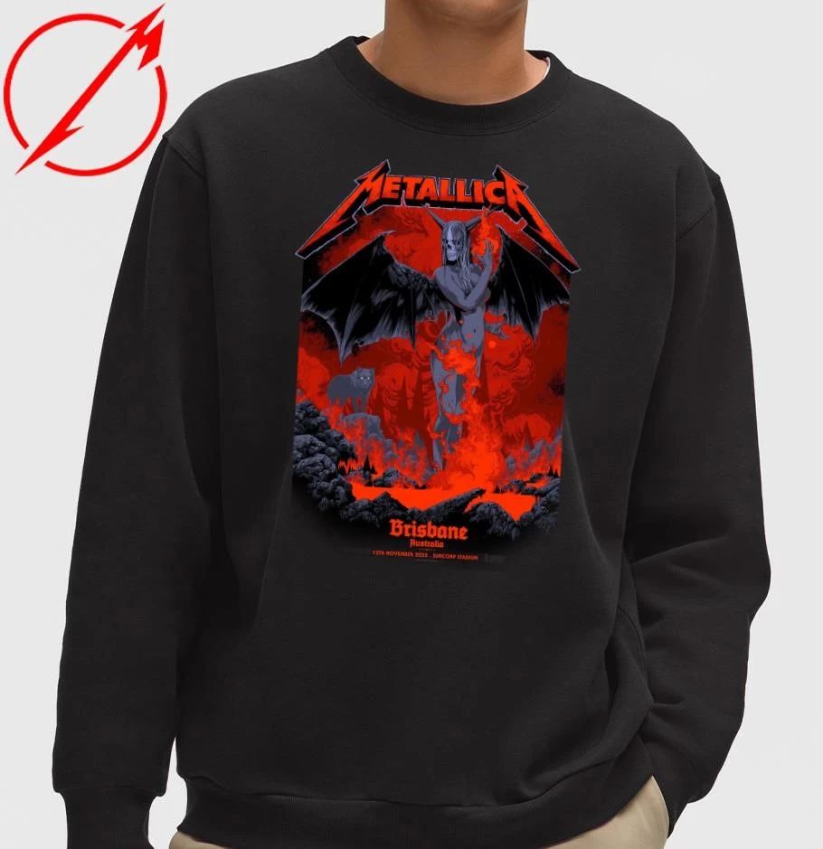Metallica M72 Brisbane Pop-Up Shop November 12, 2025 Art By Ken Taylor Shirt