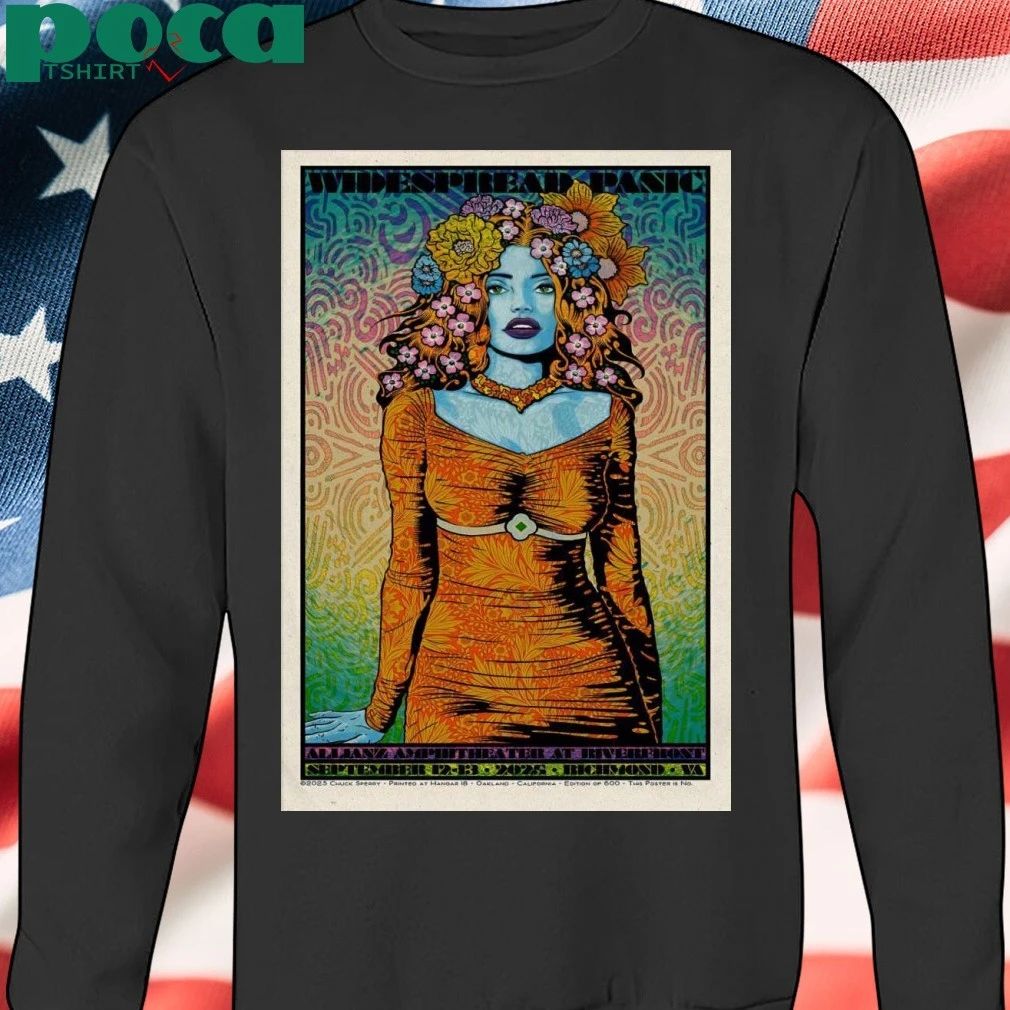 Widespread Panic Sep 12-13 2025 Allianz Amphitheater In Richmond VA Poster T-Shirt