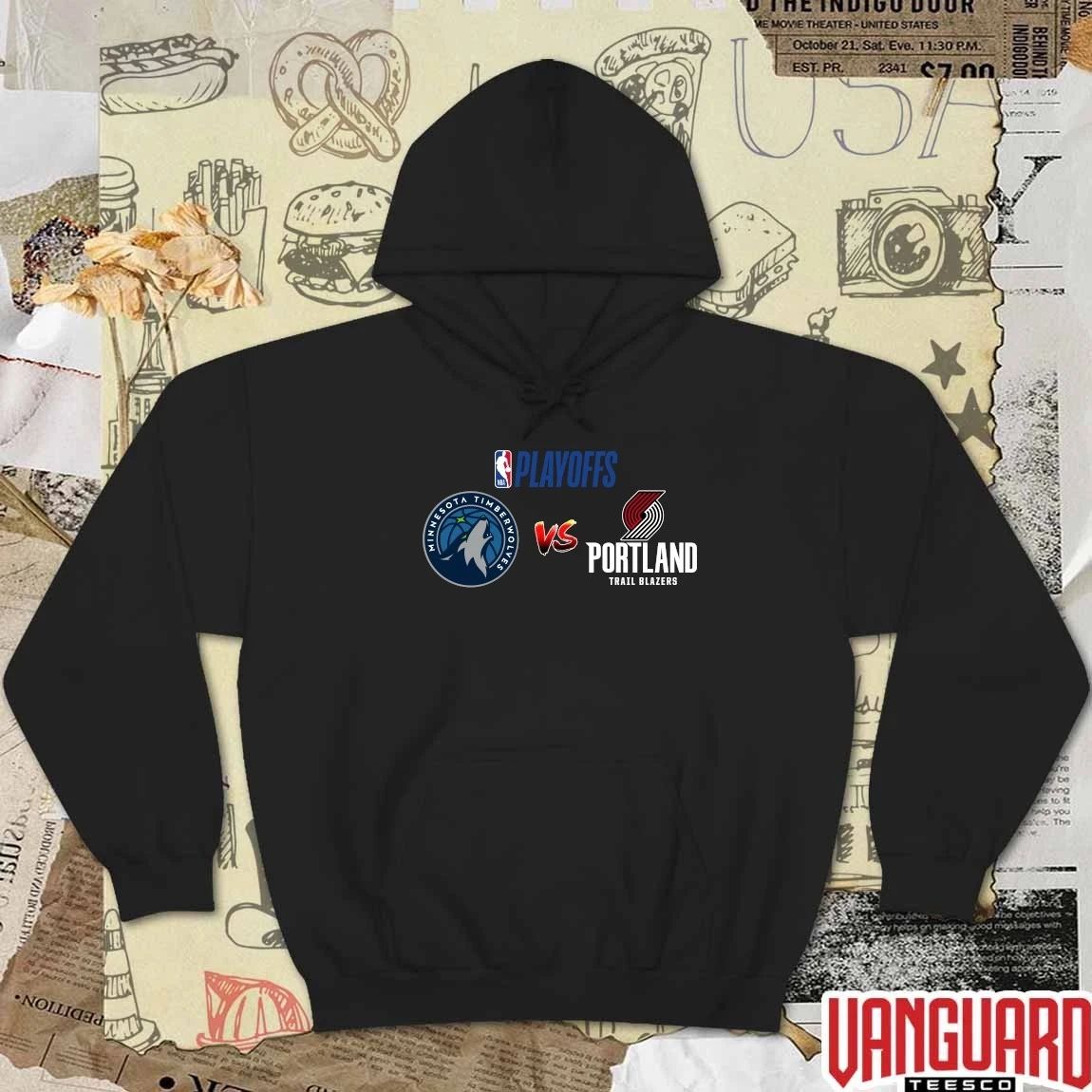 Minnesota Timberwolves vs Portland Trail Blazers 2026 NBA Playoffs Conference Semifinals t-shirt