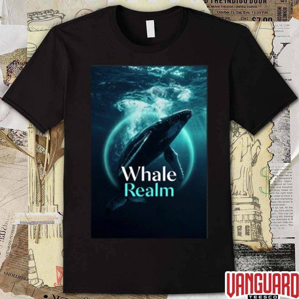 2026 Whale Realm Cinematic Animal Art t-shirt