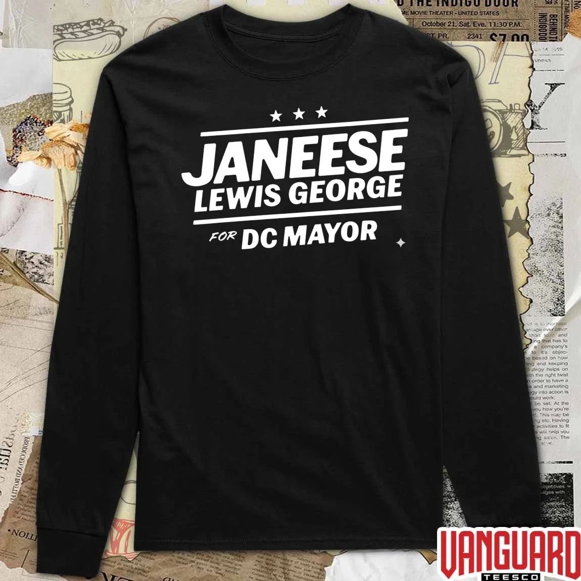 2026 Janeese Lewis George For DC Mayor t-shirt