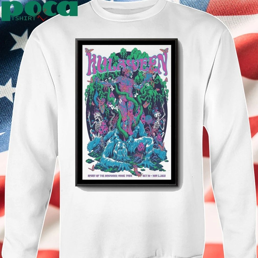 Hulaween Oct 30 – Nov 2, 2025 Spirit Of The Suwannee, Live Oak, Florida Poster shirt