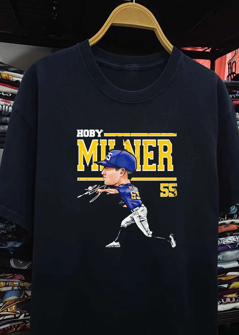 Hoby Milner Milwaukee Cartoon signature shirt