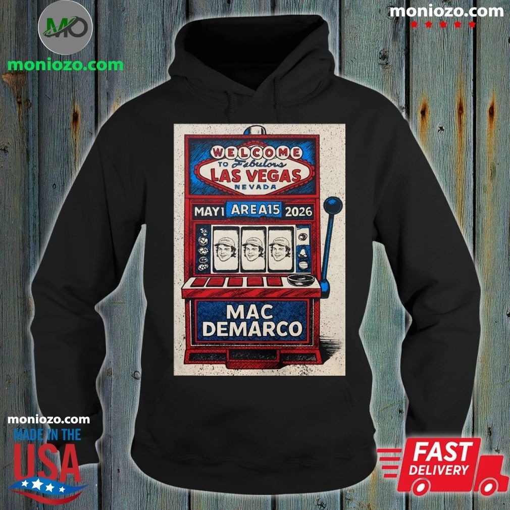 Mac Demarco In Las Vegas NV On May 1 2026 Event Poster Shirt