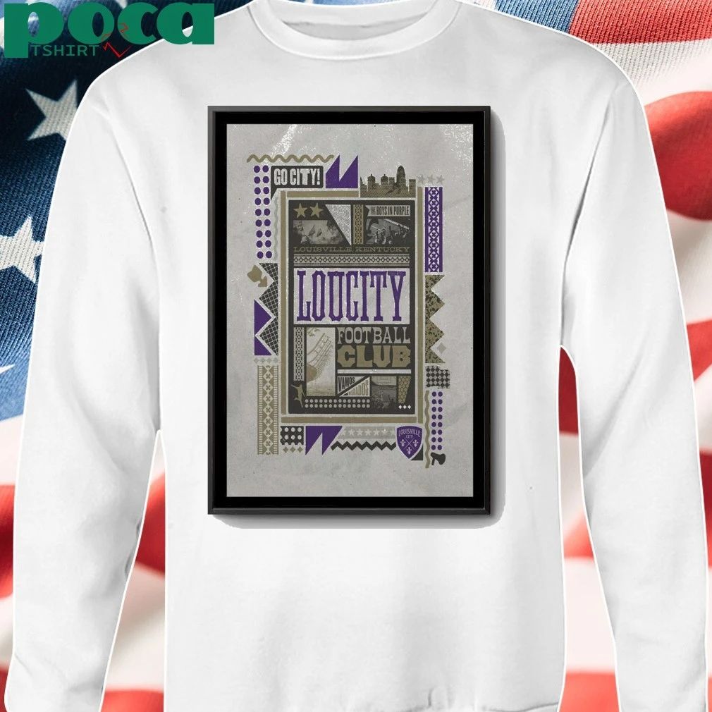 Louisville, Kentucky LouCity Football Club Poster shirt