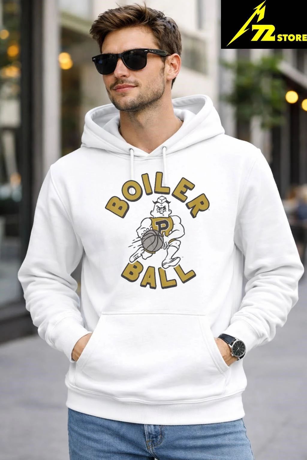 Purdue Boilermakers Boiler Ball Retro Shirt