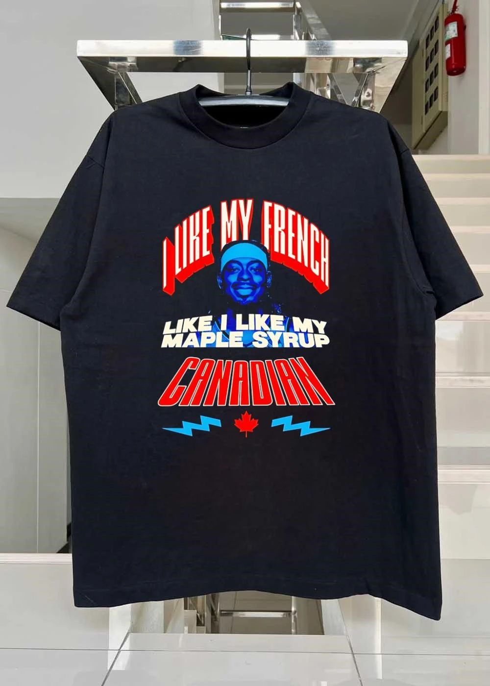 Pascal Siakam Toronto Raptors NBA I like my French like I like my maple syrup Canadian shirt