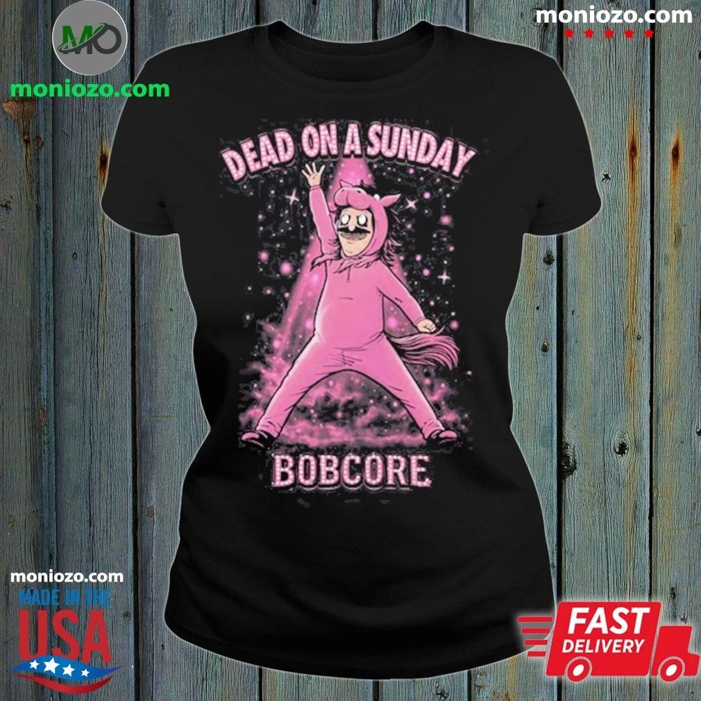 Dead On A Sunday Bobcore Pink Pony Club Shirt