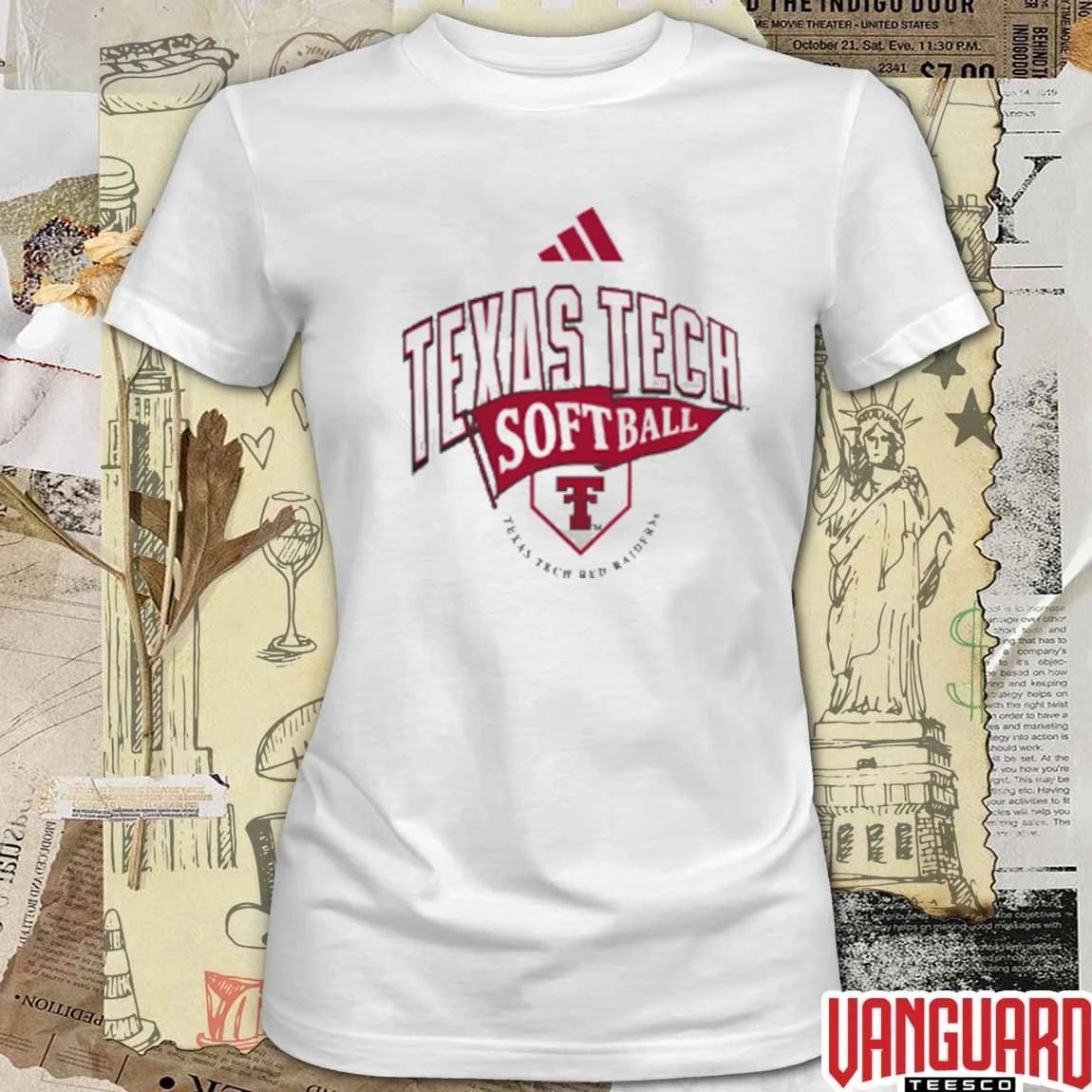 Texas Tech Red Raiders Softball M Fresh t-shirt