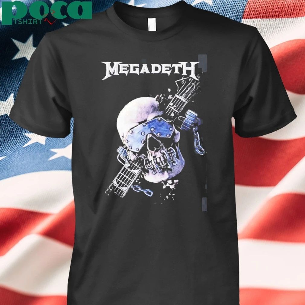 Megadeth This Was Our Life 2026 Latin America Tour Merch Vic Let There Be Shred With Dates Back T-Shirt