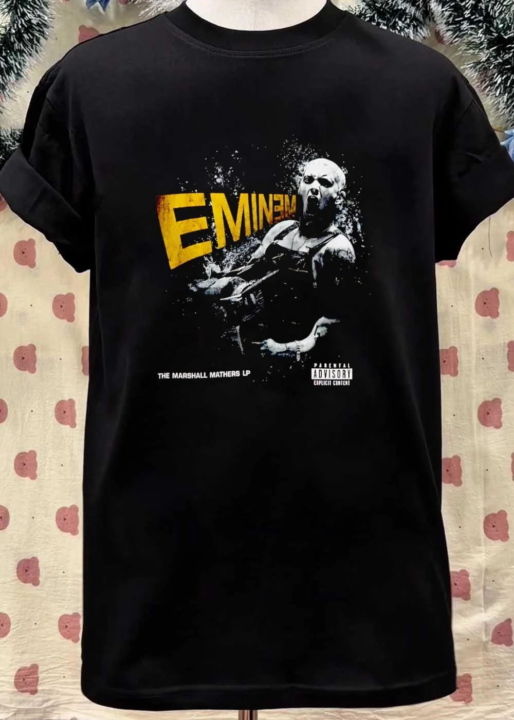 Eminem The Marshall Mathers LP Parental Advisory Explicit Content Shirt